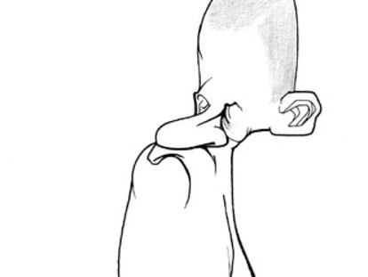 Caricatura de Alberto Herreros