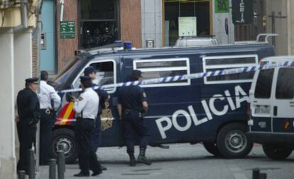 Imagen de archivo de una operación policial en Alcalá de Henares.