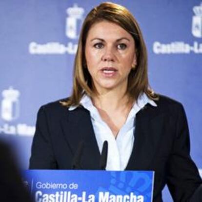 María Dolores de Cospedal, presidenta de Castilla-La Mancha