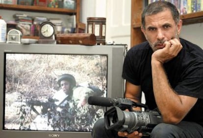 El actor y director teatral israelí Juliano Mer-Khamis en una imagen de archivo del año 2004. El militante propalestino y fundador del Teatro de la Libertad ha sido asesinado en Yenín.