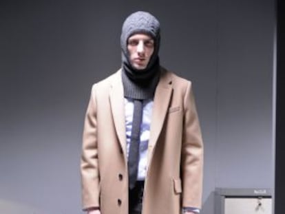 Propuesta de moda masculina de Carven para otoño-invierno 2013.