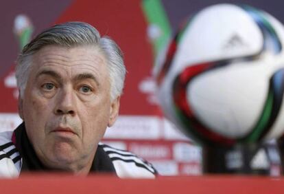 Rueda de prensa de Ancelotti en Marrakech