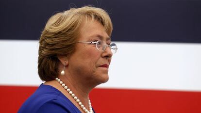 A presidenta do Chile, Michelle Bachelet.