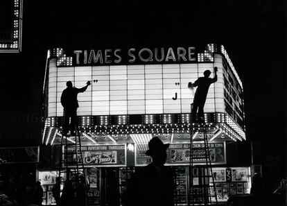 Times Square, Nueva York, 1955.