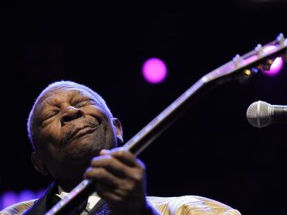 B.B. King, en  2011 en Montreux.