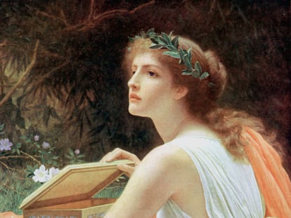 'La caja de Pandora', del pintor victoriano Charles Edward Perugini (1839-1918).