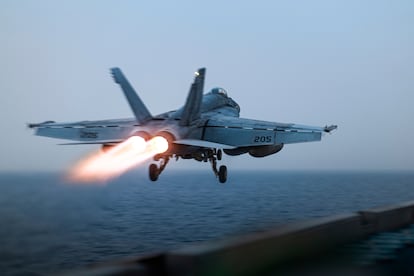 Avión de combate de EEUU.