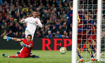 Cristiano Marca en l'últim clàssic.