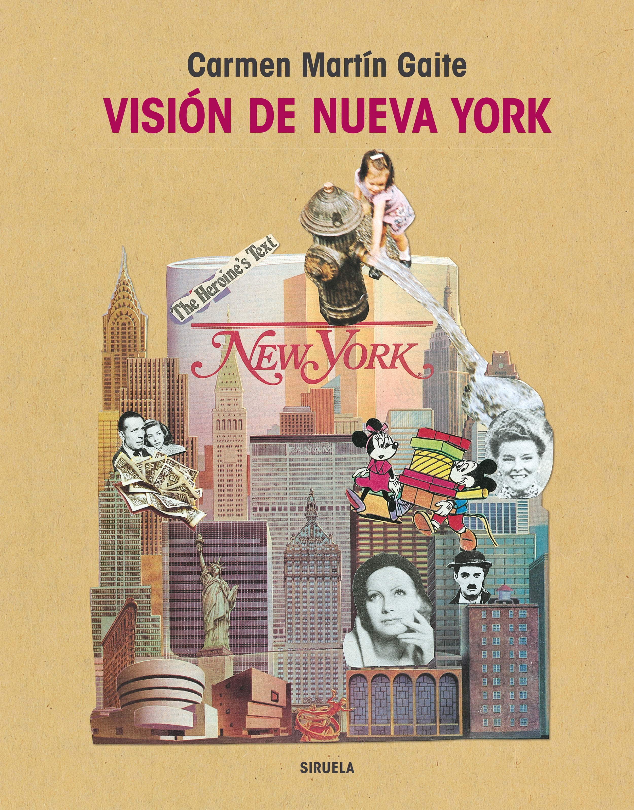 Portada de 'Visión de Nueva York', de Carmen Martín Gaite. SIRUELA