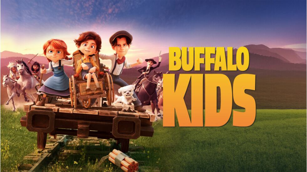Imagen promocional de la película ‘Buffalo Kids’.