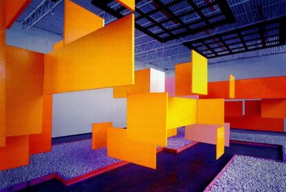 'Grande núcleo' ( 1960- 1966) , obra del artista brasileño Hélio Oiticica.