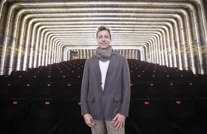 William Allen, director del documental &#039;Holy Hell&#039;, ayer en sala Azcona de Cineteca Matadero.