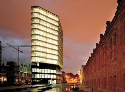 Edificio Indra, en Barcelona, obra de b720, Rubio y Álvarez-Sala.