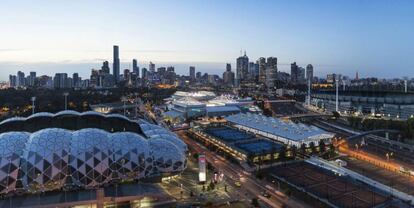 La ciudad australiana de Melbourne.