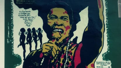 Ilustración de Fela Kuti.