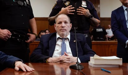 Harvey Weinstein, en su vista en Nueva York el 29 de enero de 2025.