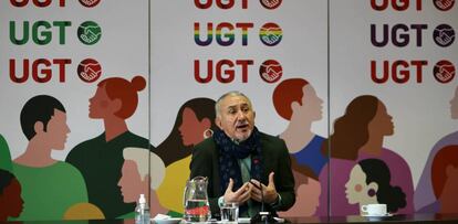 Pepe Álvarez, secretario general del sindicato UGT.
