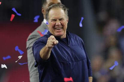 Bill Belichick, treinador dos New England Patriots.