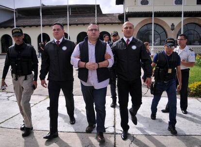 Javier Duarte, antes de su extradición a México.