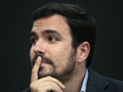 Alberto Garz&oacute;n, esta semana. 