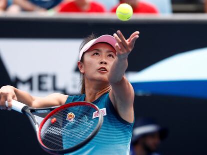 La tenista Peng Shuai, en una imagen de archivo