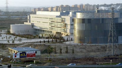 Vista general del hospital de Fuenlabrada.