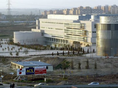 Vista general del hospital de Fuenlabrada.