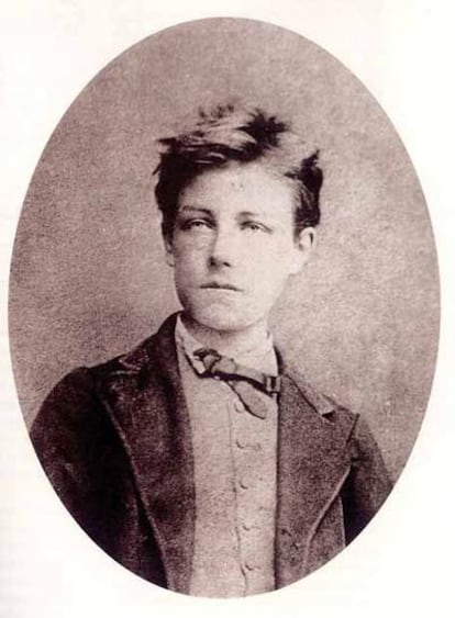 Arthur Rimbaud (1854-1891), fotografiado por Etienne Carjat en 1871.