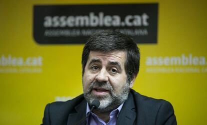 Jordi Sánchez, presidente de la Assamblea Nacional Catalana.