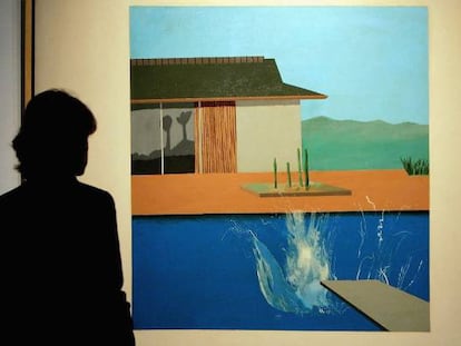 'The Splash', de David Hockney.