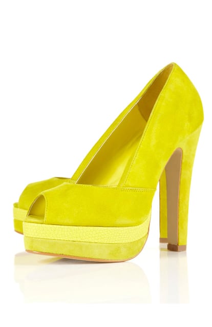 Peep toe de ante, de Topshop (62 euros)