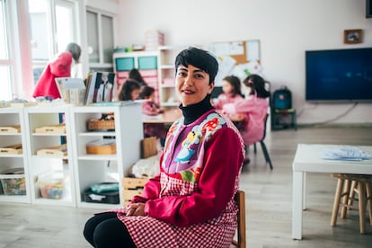 Una clase de infantil en Galicia.