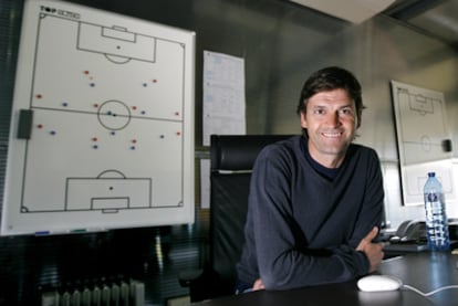 Tito Vilanova, en la ciudad deportiva de Sant Joan Despí, en una imagen de archivo.