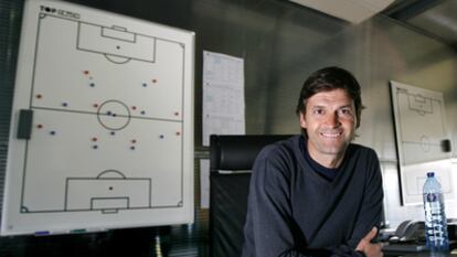 Tito Vilanova, en la ciudad deportiva de Sant Joan Despí, en una imagen de archivo.