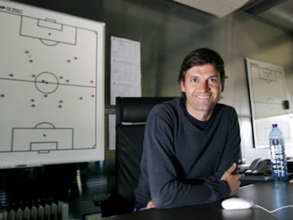 Tito Vilanova, en la ciudad deportiva de Sant Joan Despí, en una imagen de archivo.