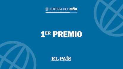 Primer Premio del Sorteo Extraordinario de la Lotería del Niño 2024.