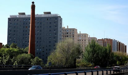 Barrio de San Cristobal, en Madrid, donde el PSOE ha logrado un 44,1% de los votos.