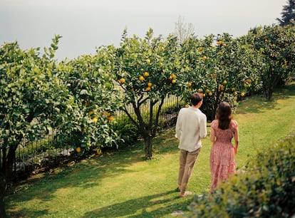 Limoneros del Hotel Caruso, en la costa amalfitana (Italia)