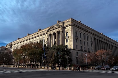 El edificio del Departamento de Justicia de Estados Unidos, en Washington, en diciembre pasado.