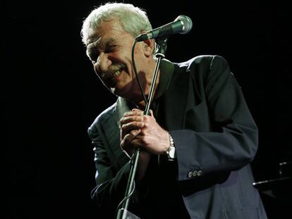 Paolo Conte en el concierto del festival Jardins de Pedralbes