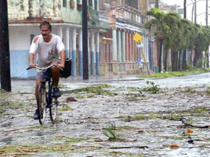 Pinar del Río (Cuba), azotado por el huracán Isidore