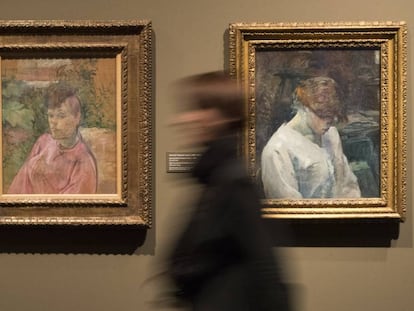 Exposició 'Toulouse-Lautrec i l'esperit de Montmatre', al CaixaForum de Barcelona.