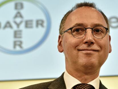 Werner Baumann, futuro primer ejecutivo de Bayer, el 25 de febrero de 2016 en Leverkusen (Alemania).