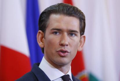 El canciller de Austria, Sebastian Kurz.