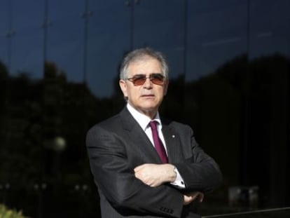 Manuel Ferreira de Oliveira, presidente de Galp Energ&iacute;a, fotografiado en el IESE, en Madrid.