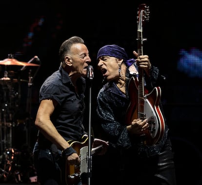 Bruce Springsteen concert in Barcelona on March 28. 