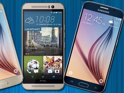 Todos los precios de los Samsung Galaxy S6, S6 Edge y HTC One M9 que llegan hoy a las tiendas