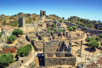 Las ruinas de Marialva, declarada 'aldeia histórica' de Portugal.