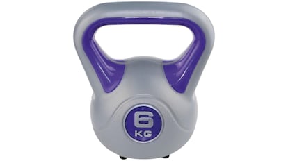 Kettlebell con más de 3.000 valoraciones, distintos pesos de 2 a 12 kilogramos