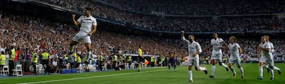Asensio celebra un gol en la Supercopa del año pasado.